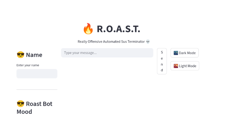 ROAST project preview